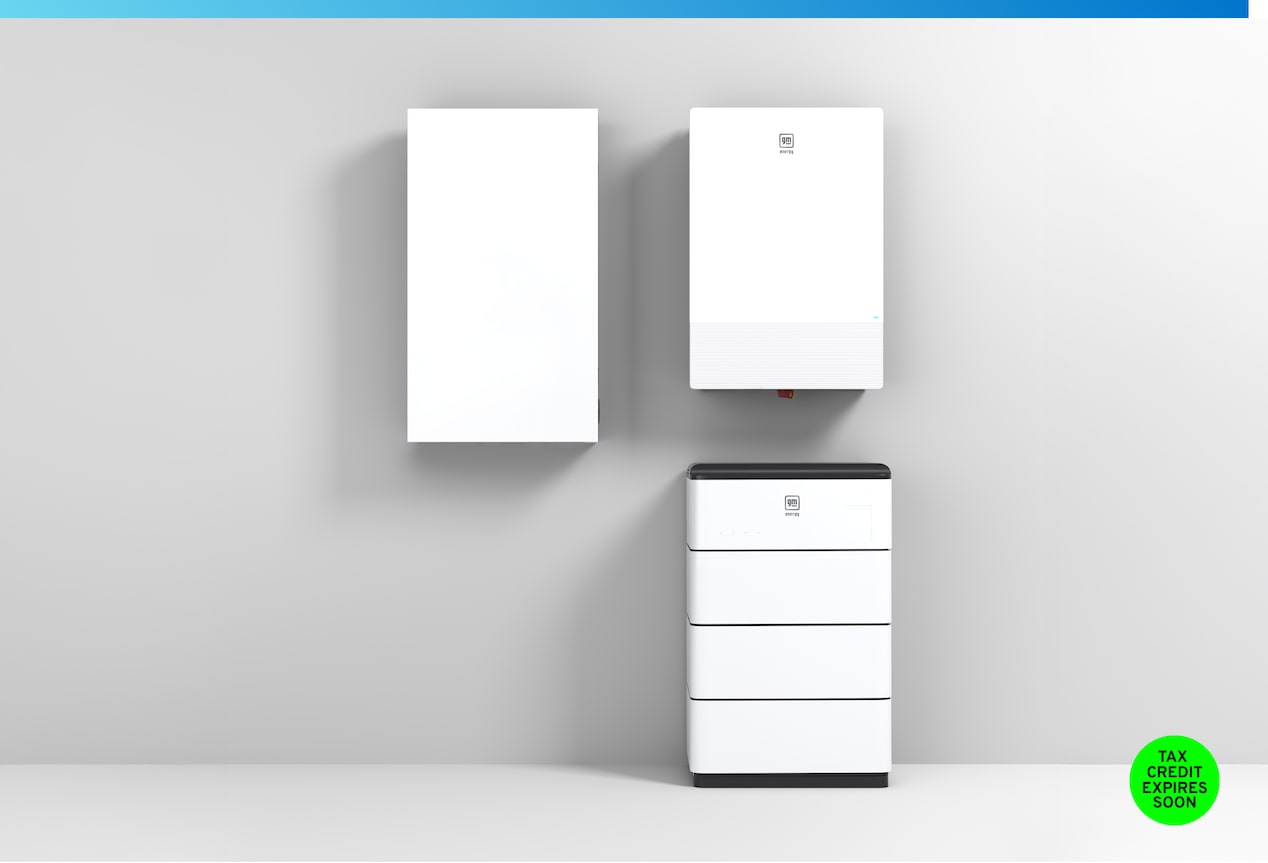 GM Energy Storage Bundle product image with green federal incentive badge