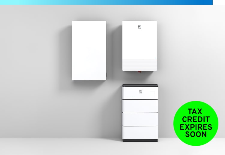 GM Energy Storage Bundle product image with green federal incentive badge