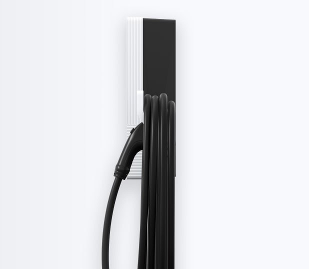 Side angle shot of the GM Energy PowerShift Charger