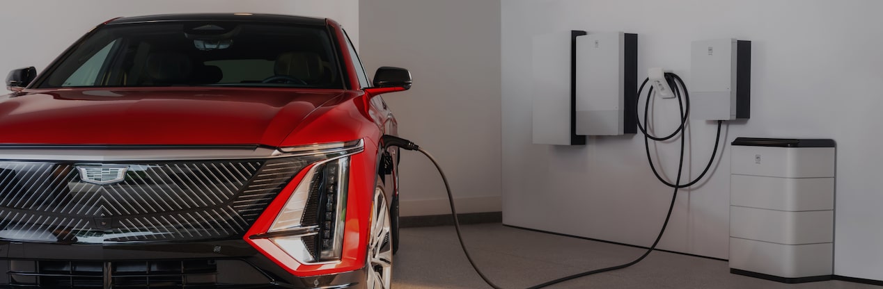 EV charging in garage