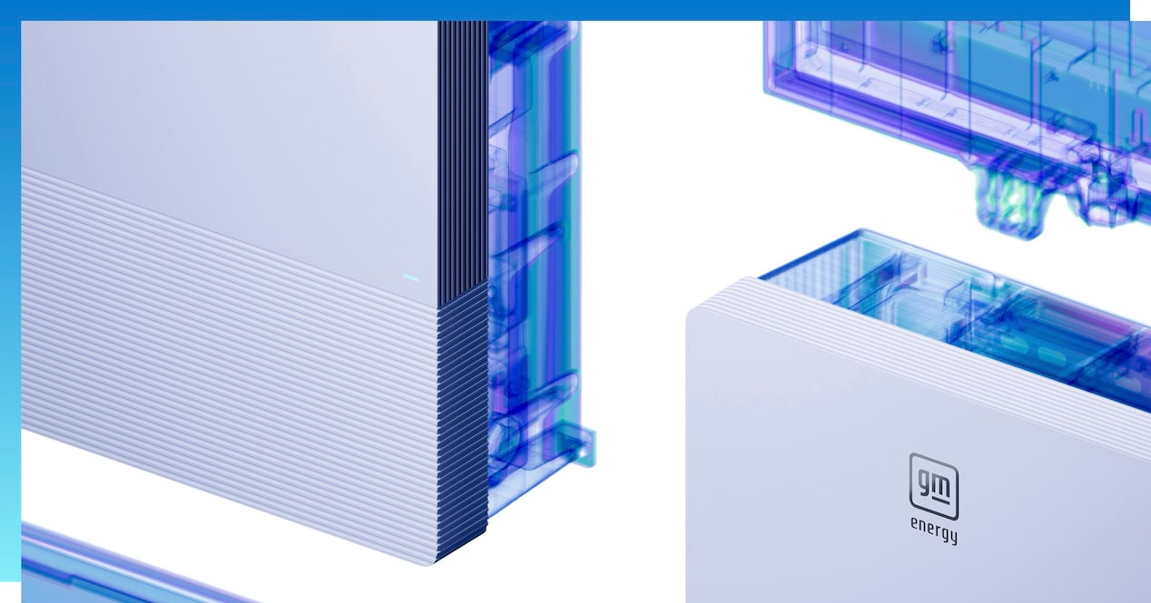 Stylized image showing technology inside GM Energy Products.