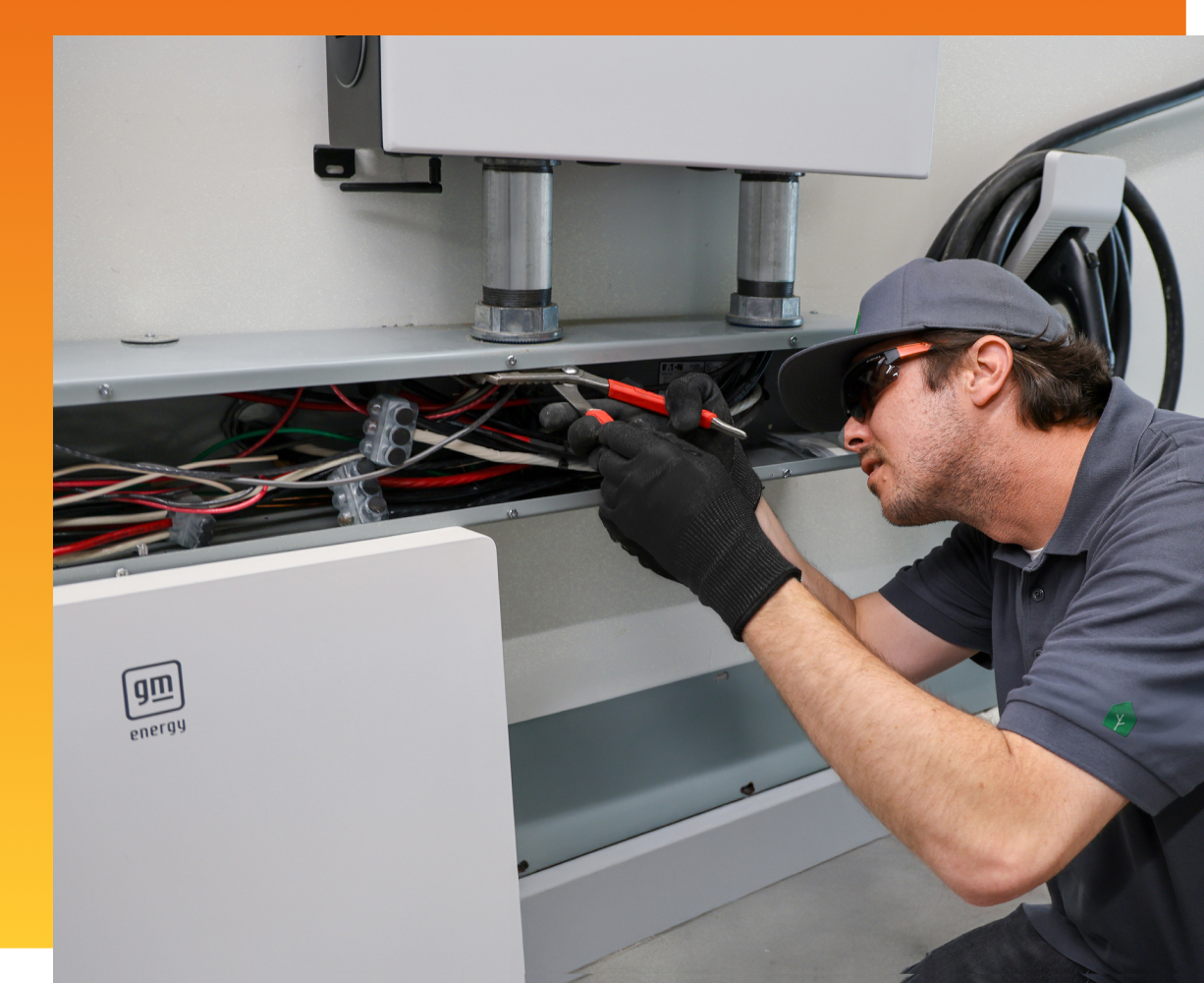 Treehouse installing