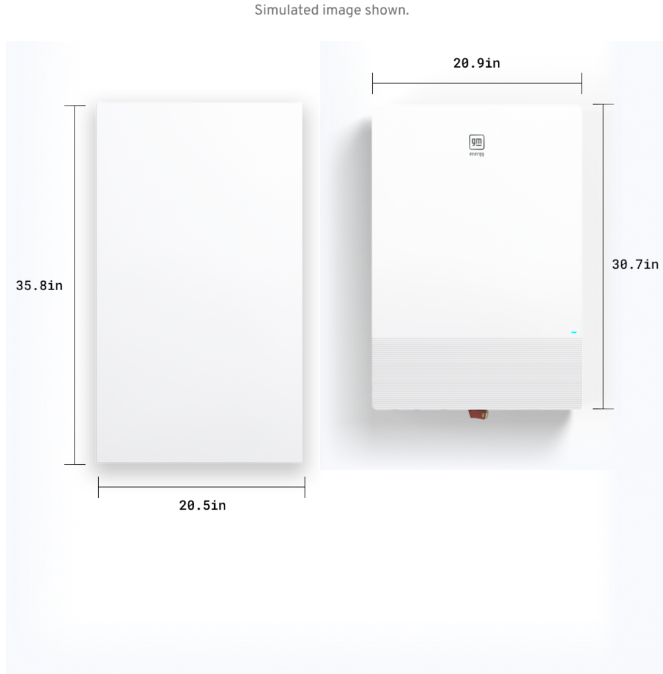 GM Energy EV charging products