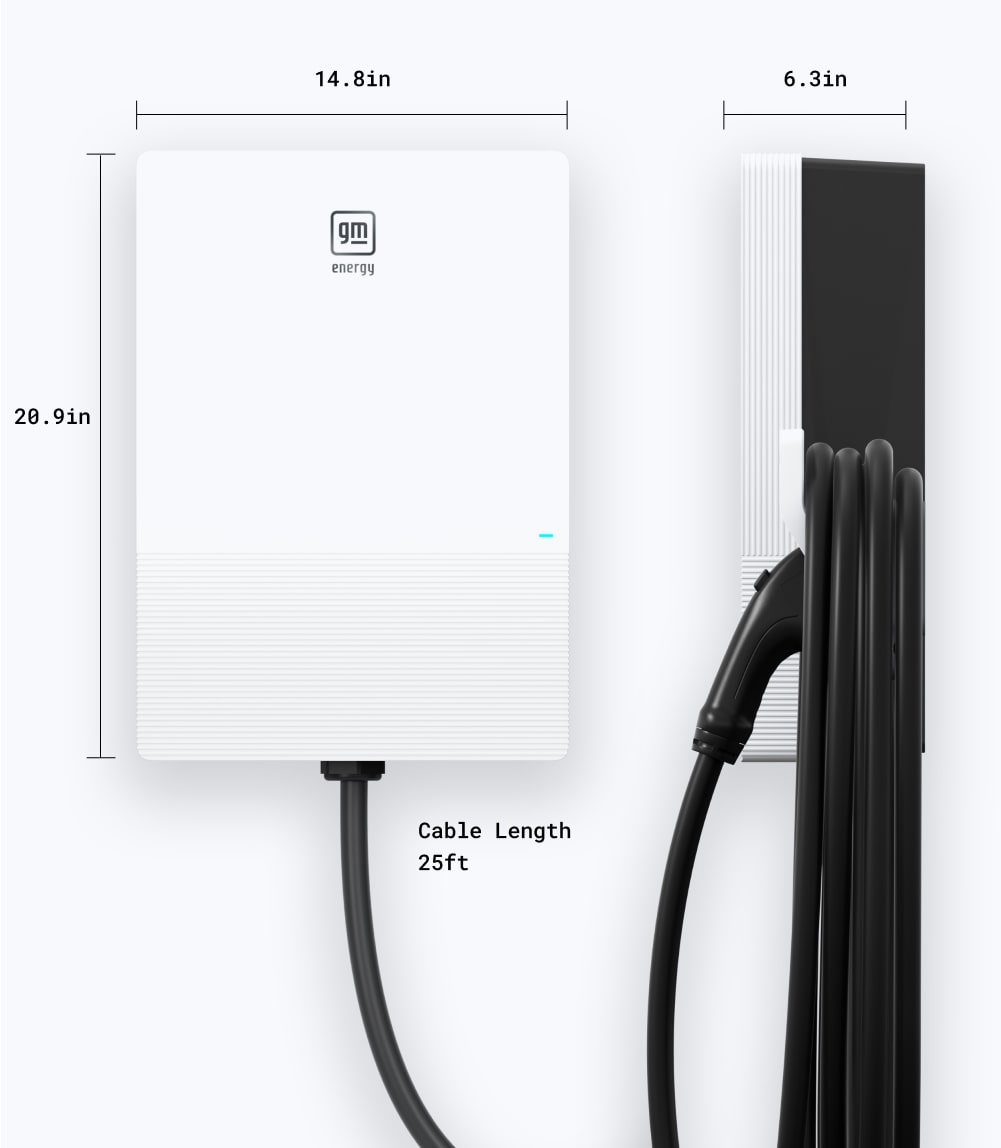 Powershift EV Charger with product specs