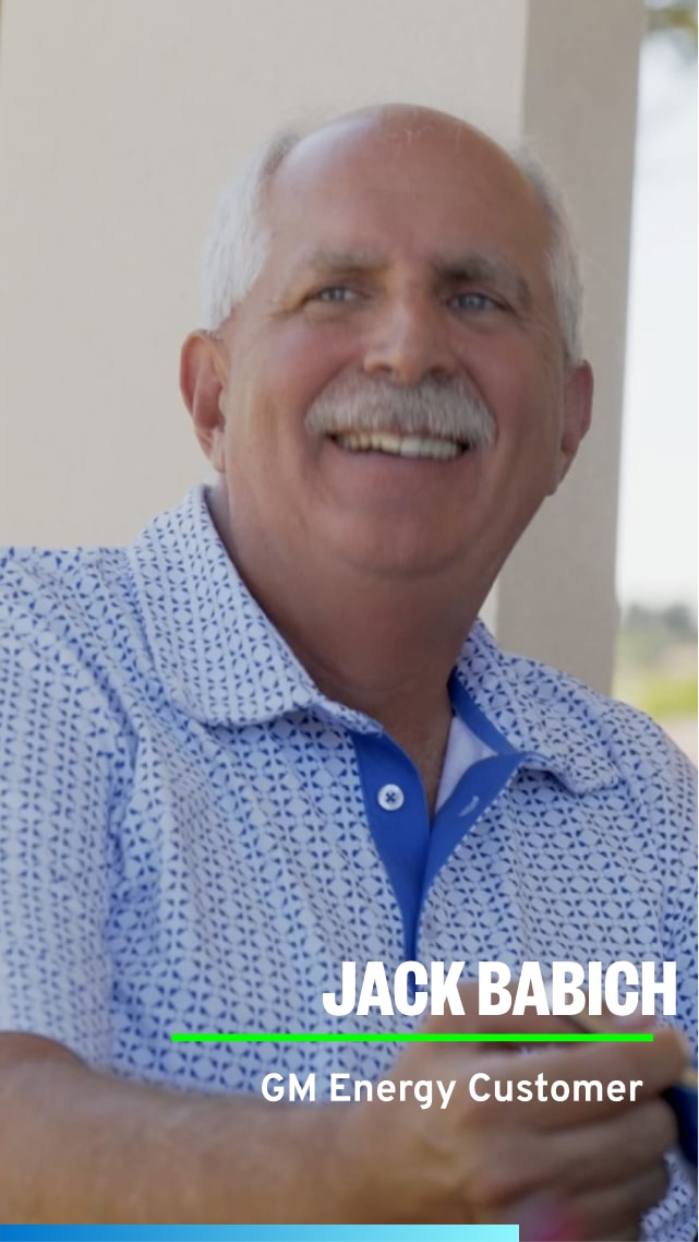 Man smiling, testimonial portrait