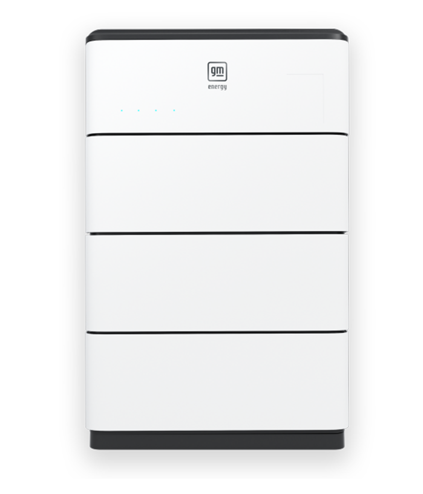 GM Energy PowerBank 10.6kWh capacity on white background