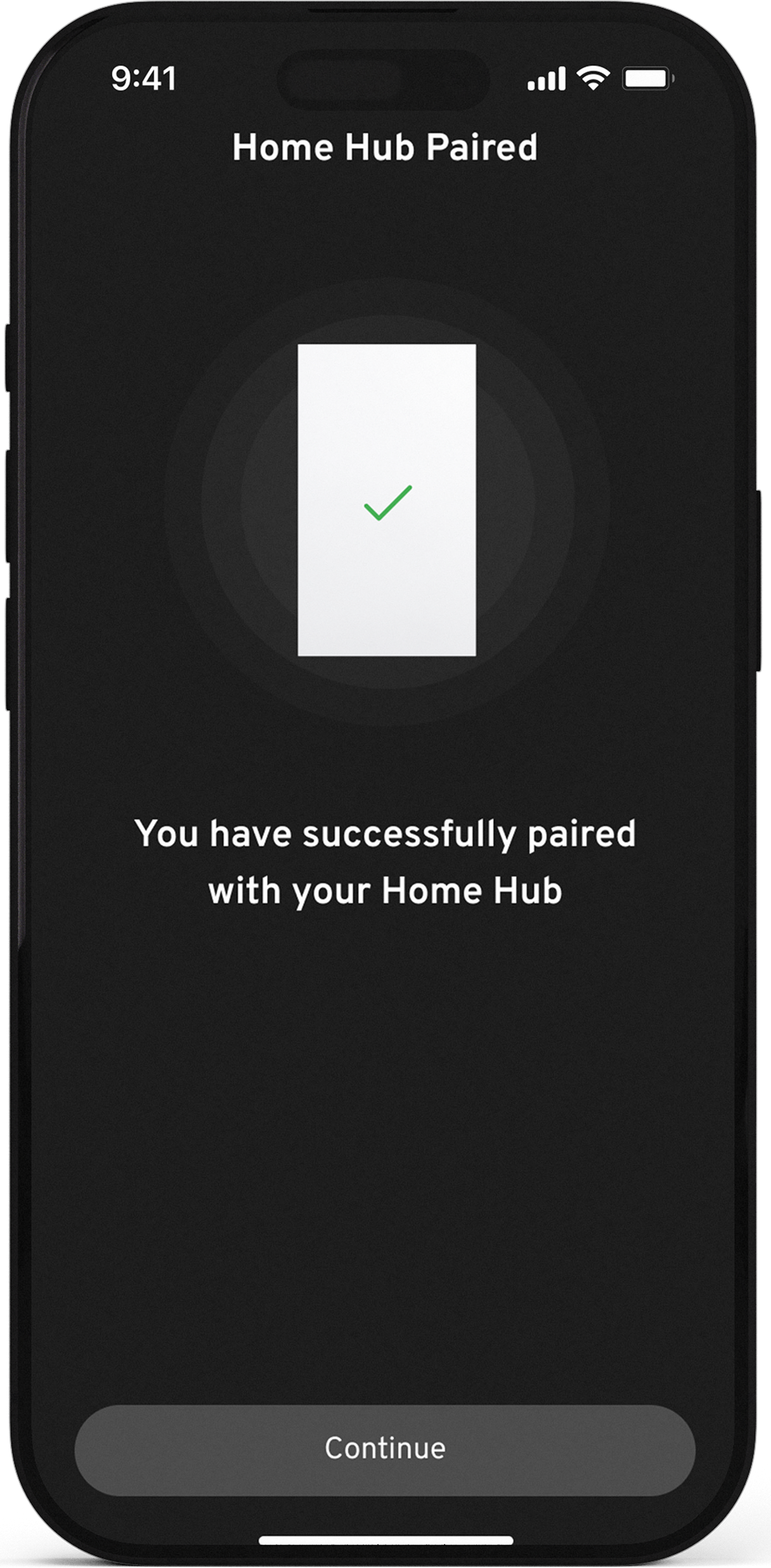 GM Energy Home Energy Management mobile app screen